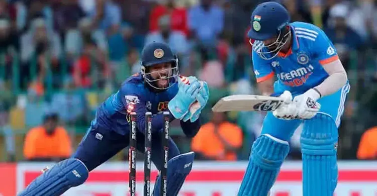 টস জিতে ভারতকে ব্যাটিংয়ের আমন্ত্রণ জানালো শ্রীলঙ্কা