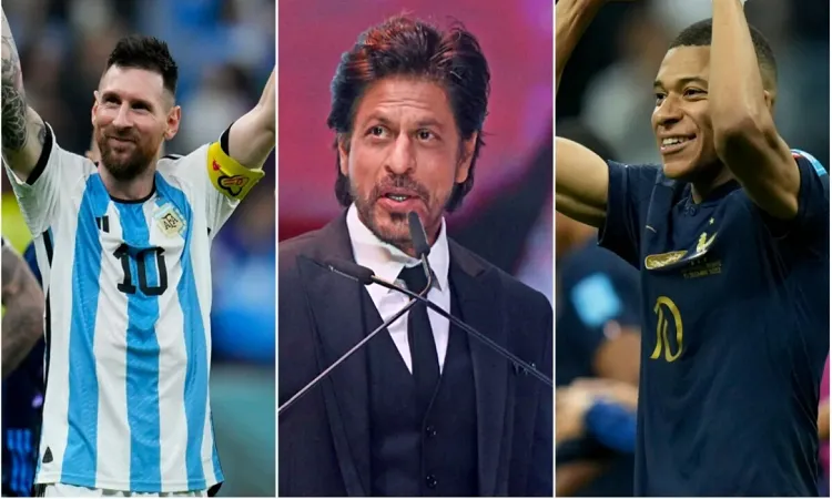 Heart says Messi but mind Mbappe: SRK
