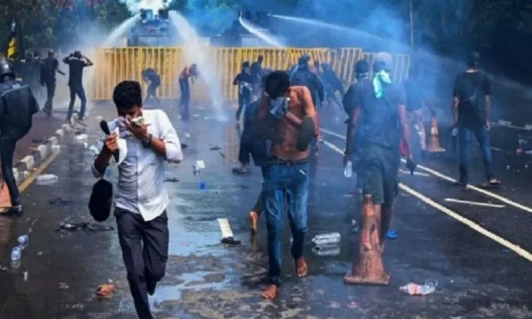 ফের শ্রীলঙ্কায় জরুরি অবস্থা জারি