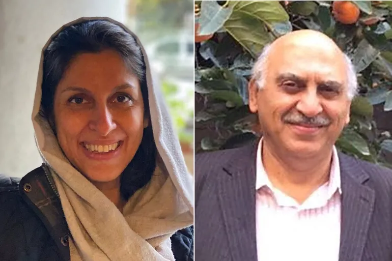 Two British-Iranians leave Iran after lengthy prison terms