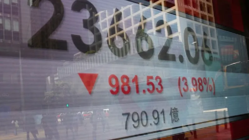 Stocks sink, oil jumps after Israeli attack on Iran