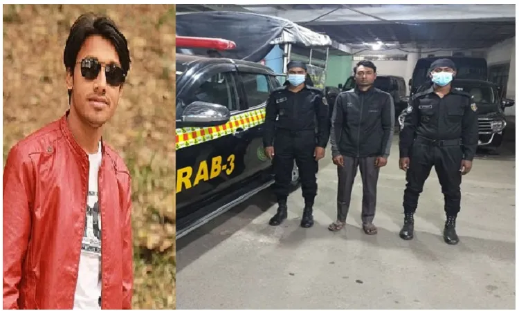 স্বেচ্ছাসেবক লীগ নেতা হত্যা, শুটার রাসেল গ্রেপ্তার