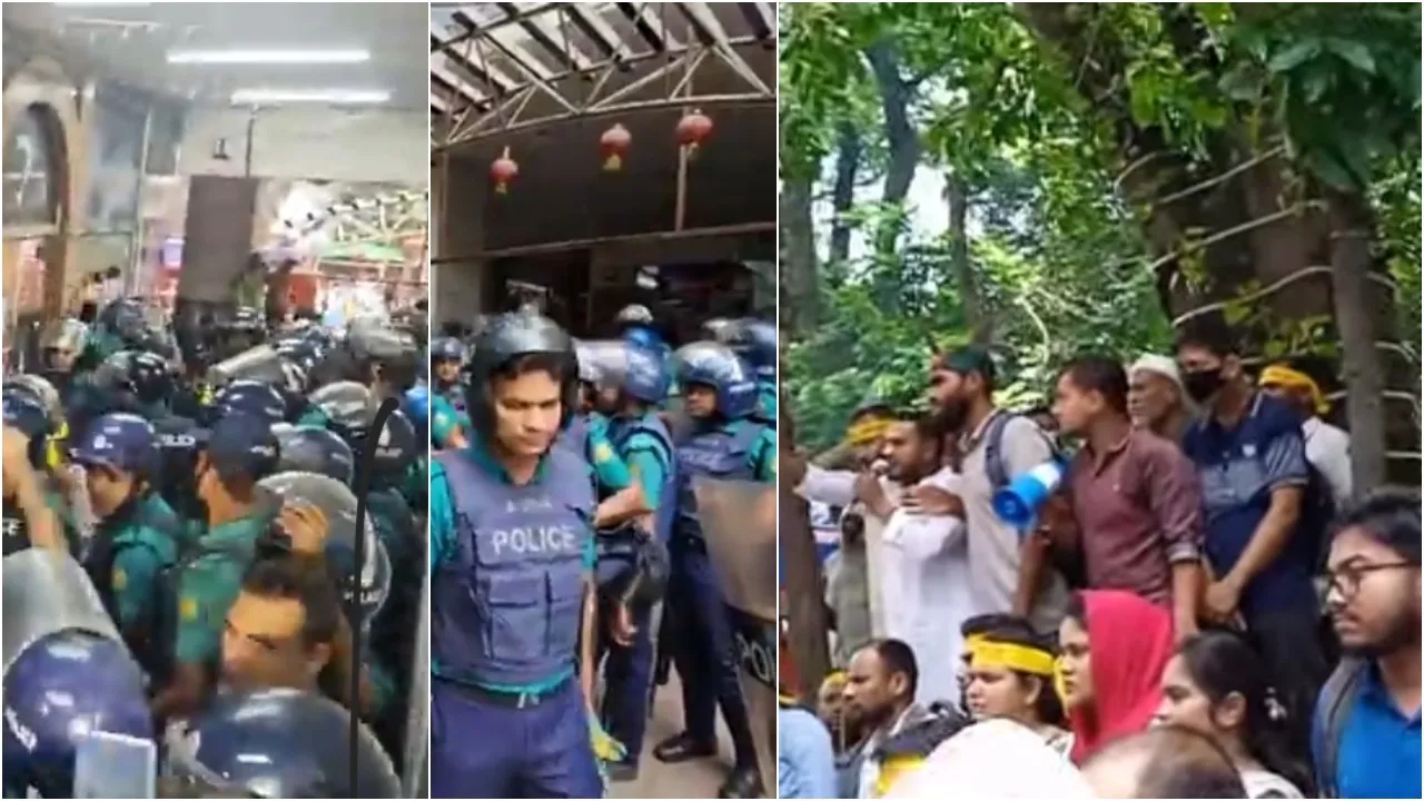 ১৮তম নিবন্ধনে ফেলদের এনটিআরসিএ ঘেরাও, পুলিশের লাঠিচার্জ