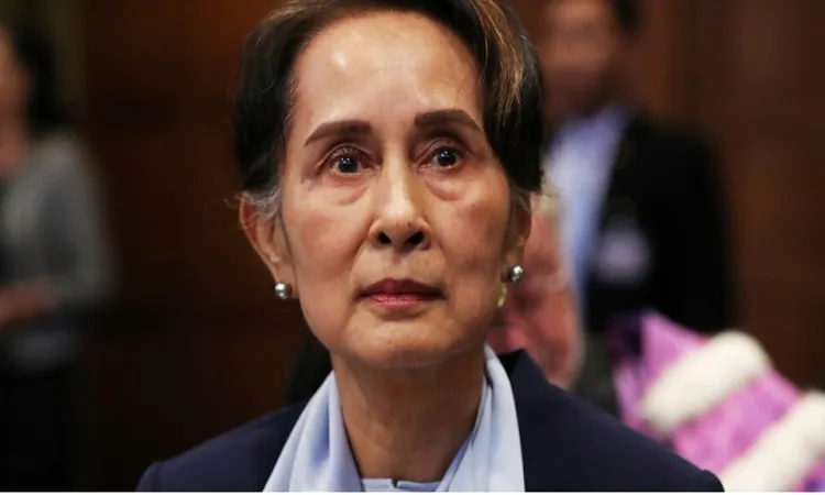 Ousted Myanmar leader Suu Kyi testifies in election fraud trial