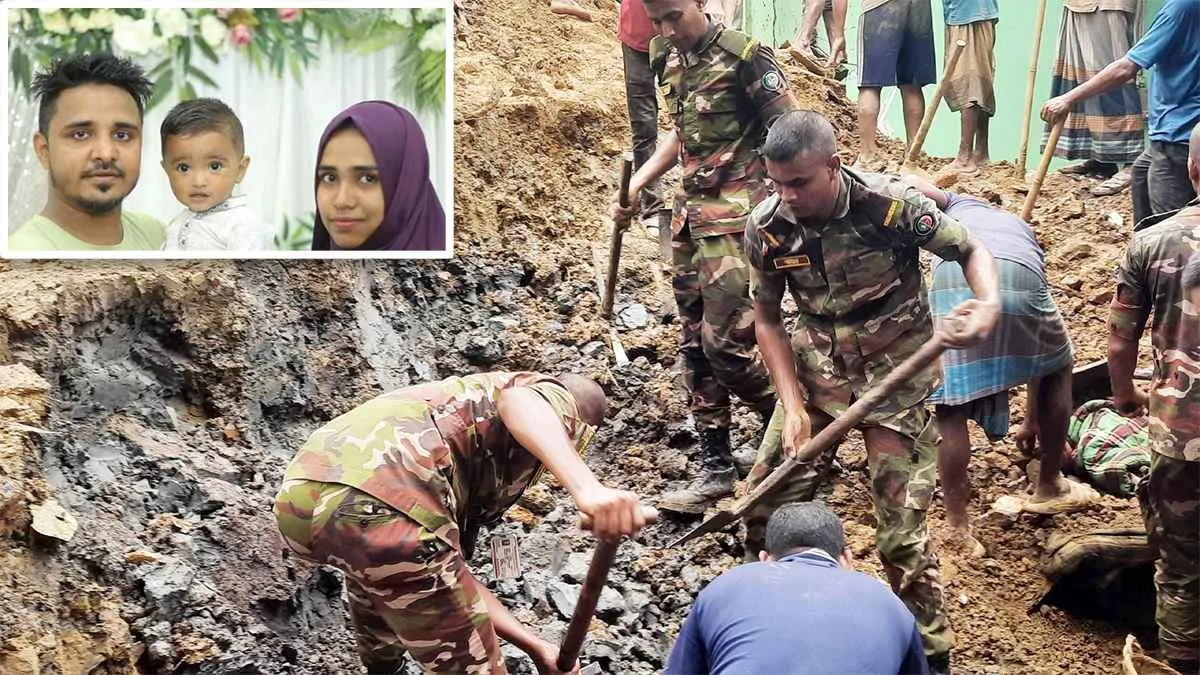 পাহাড়ধসে নিখোঁজ ৩ জনের মরদেহ উদ্ধার