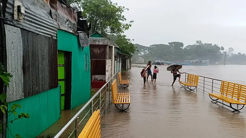 Flood threat looms in Sylhet, Sunamganj following heavy rain