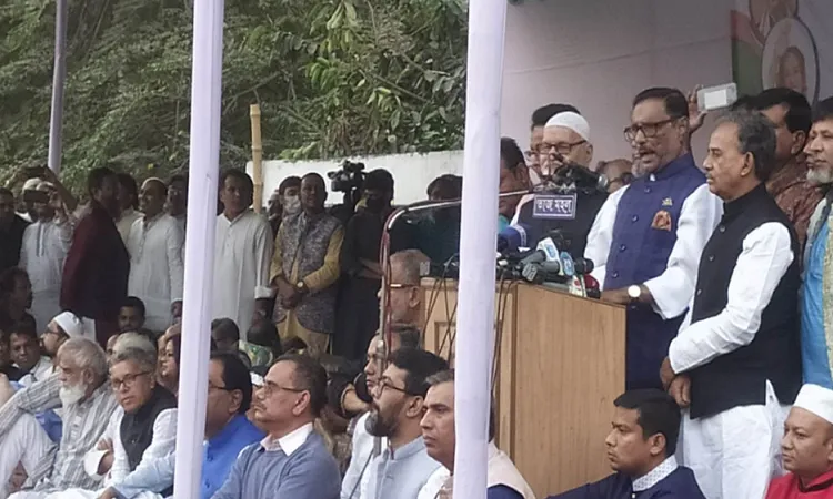 বঙ্গবন্ধু ও শেখ হাসিনার সৈনিকেরা প্রস্তুত : কাদের