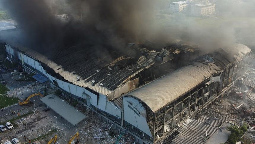 Nine killed in Taiwan golf ball factory fire