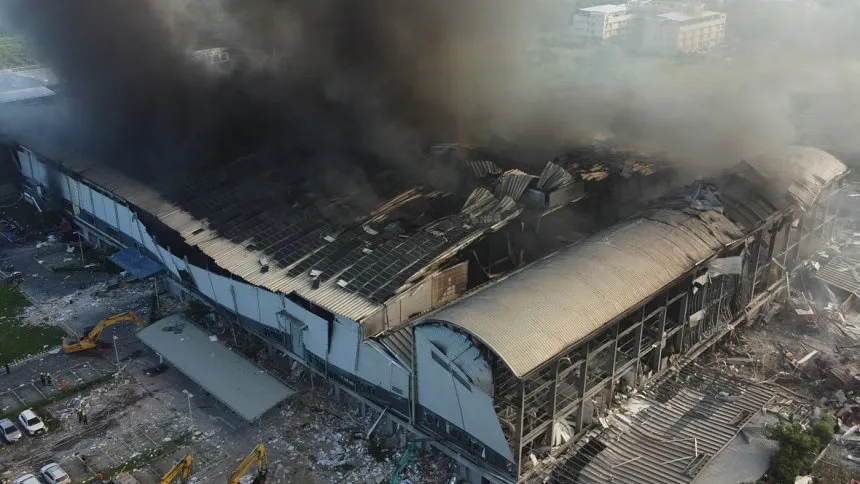 Nine killed in Taiwan golf ball factory fire