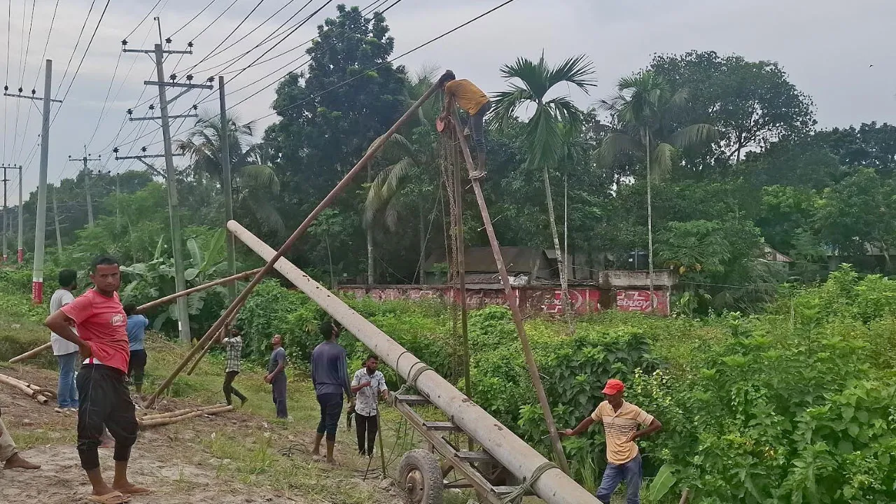 ২১ ঘণ্টা পর টাঙ্গাইলে গ্যাস সরবরাহ স্বাভাবিক