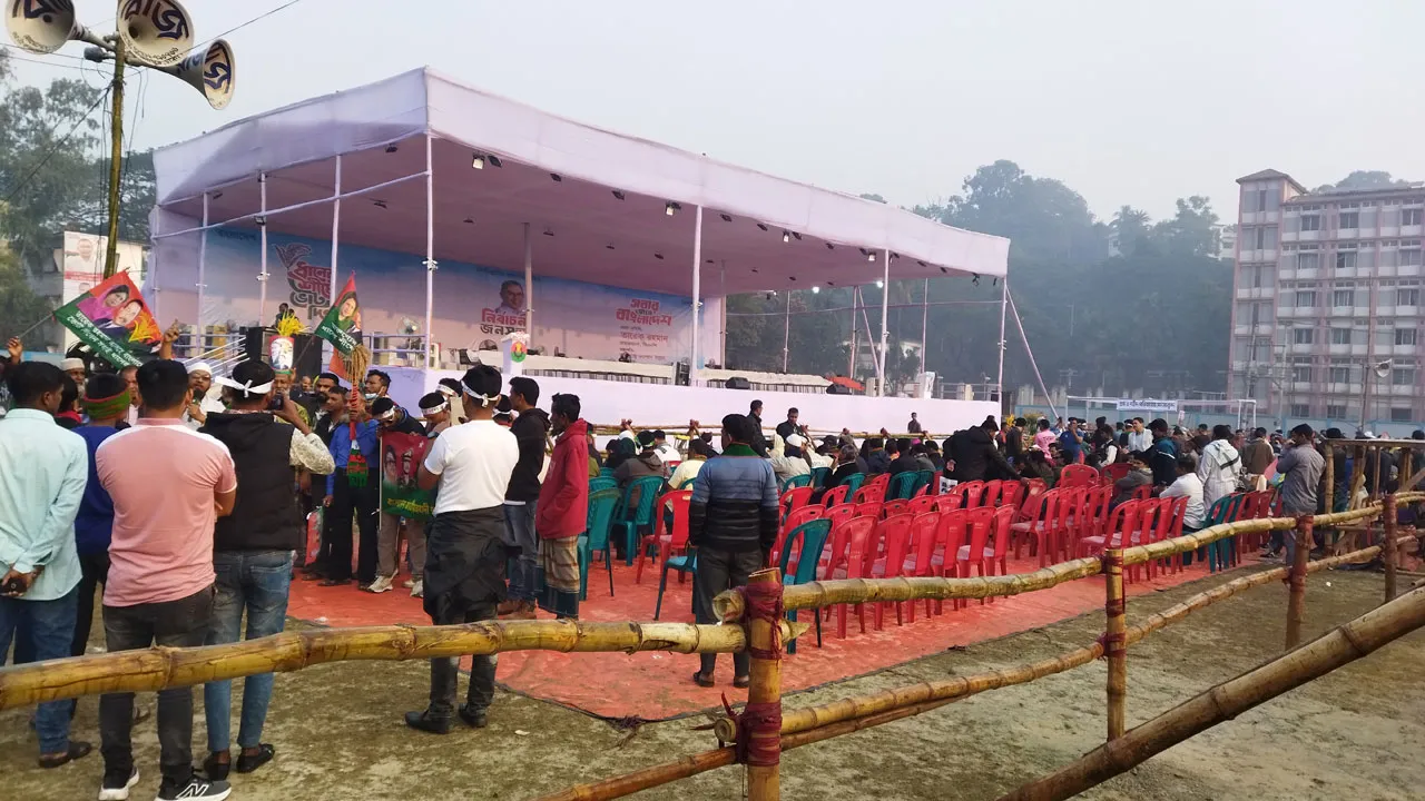 চট্টগ্রামে তারেক রহমানের সমাবেশ, জড়ো হচ্ছেন নেতাকর্মীরা