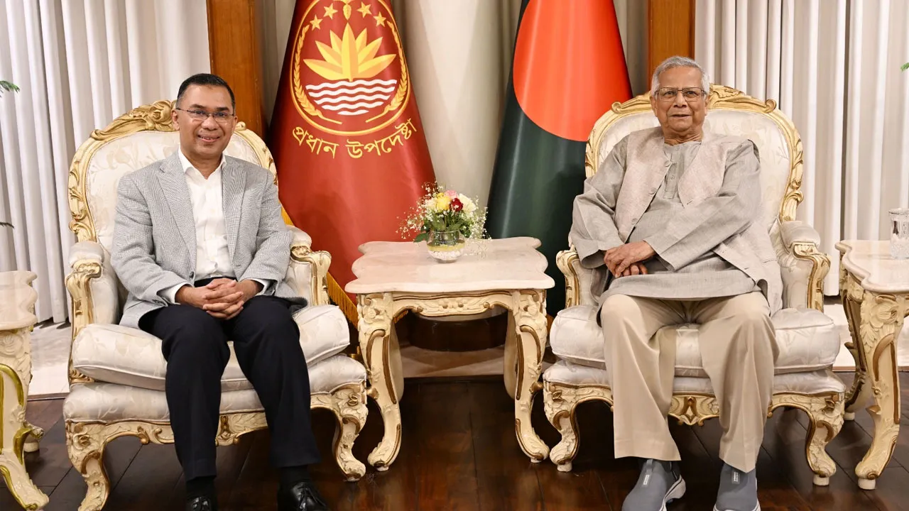 Tarique Rahman meets with chief advisor for nearly 2 hours