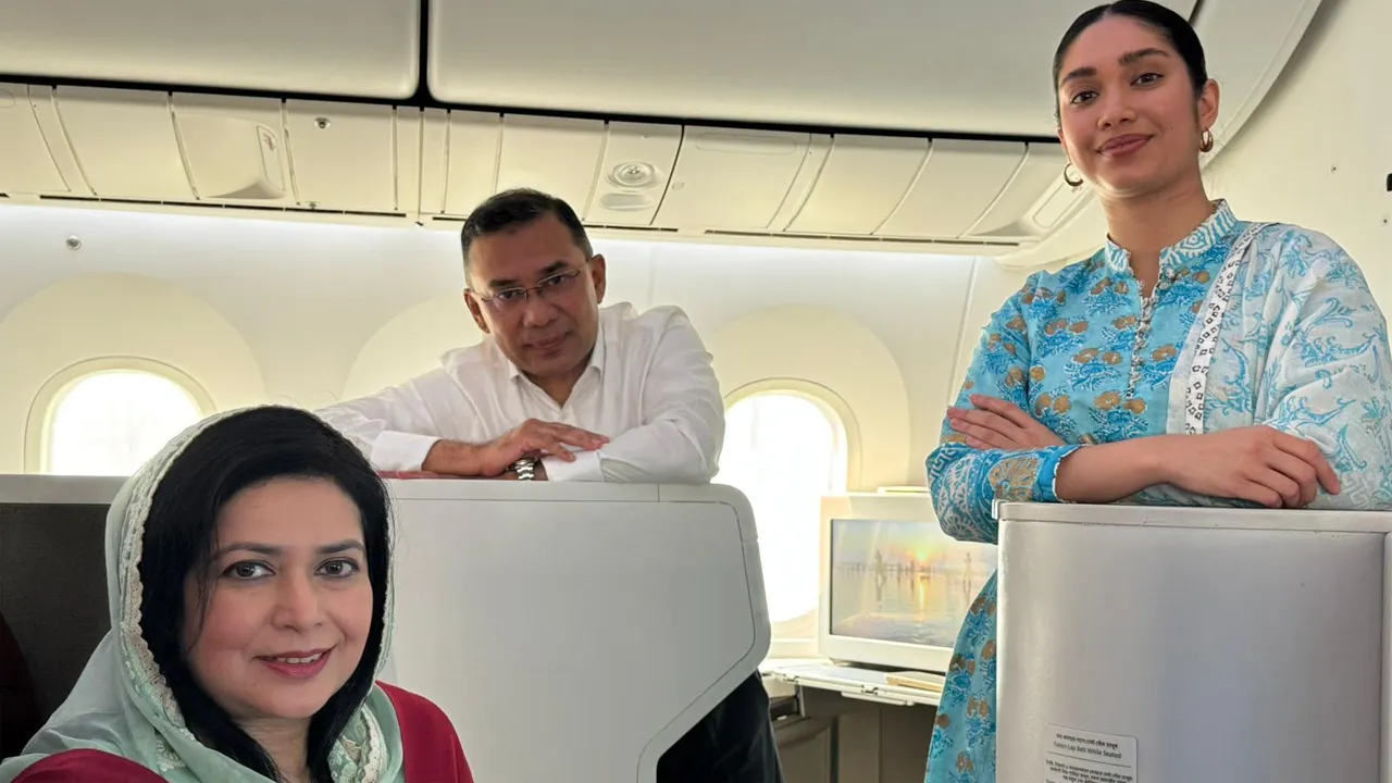 ঢাকায় পৌঁছালেন তারেক রহমান