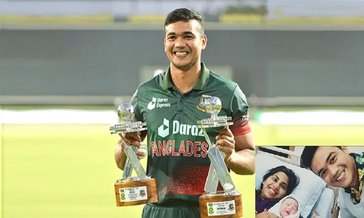 কন্যা সন্তানের বাবা হলেন তাসকিন