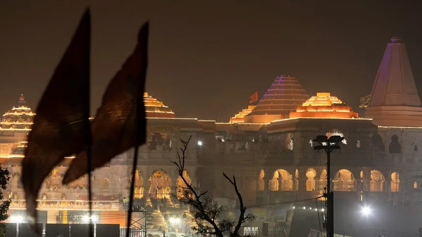 What are the contentious events behind India's new Ram temple?