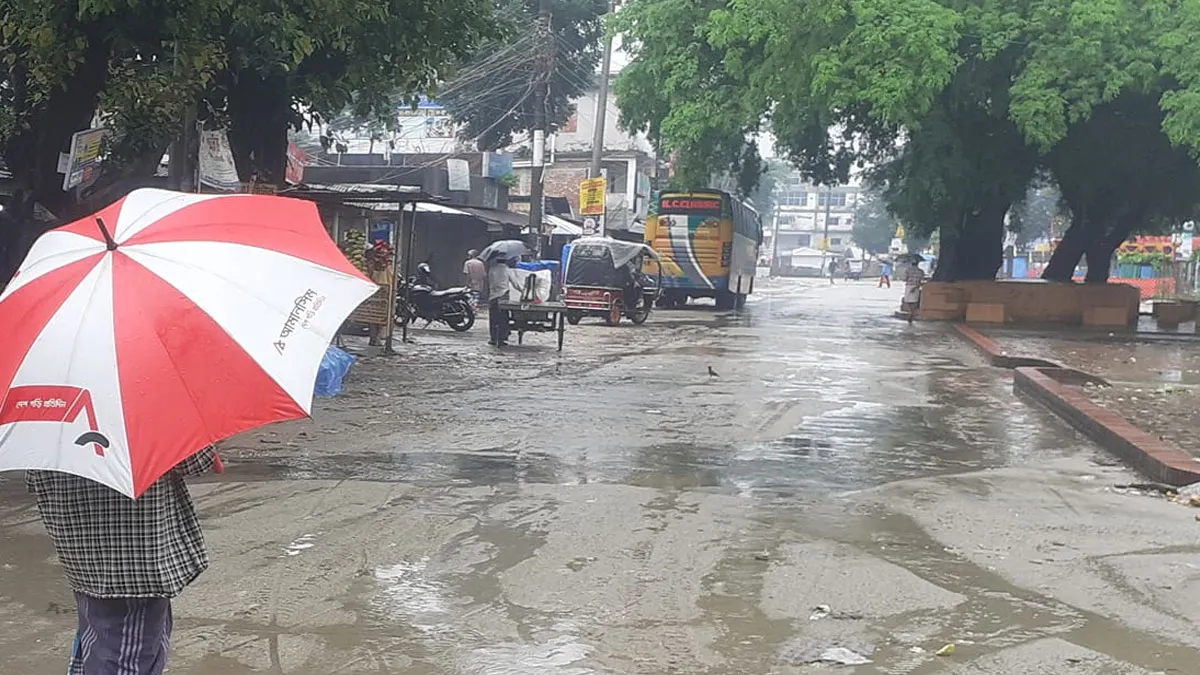 তেঁতুলিয়ায় ২৪ ঘণ্টায় ১০১ মিলিমিটার বৃষ্টিপাত রেকর্ড