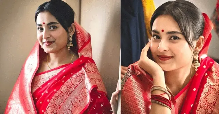 মিনিমাল সাজেই ফুটে উঠলো রাজকীয় আভিজাত্য