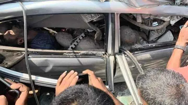 বগুড়ায় বাস-প্রাইভেটকার সংঘর্ষে নিহত ৩
