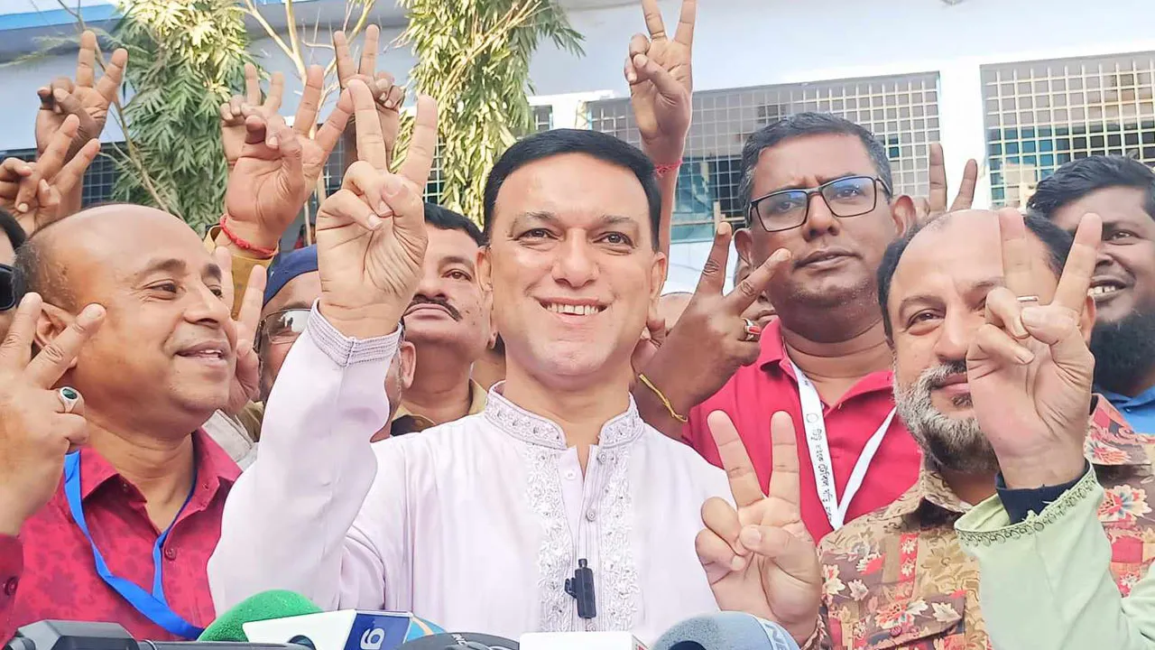 ময়মনসিংহ সিটি : বড় ব্যবধানে বিজয়ের পথে টিটু