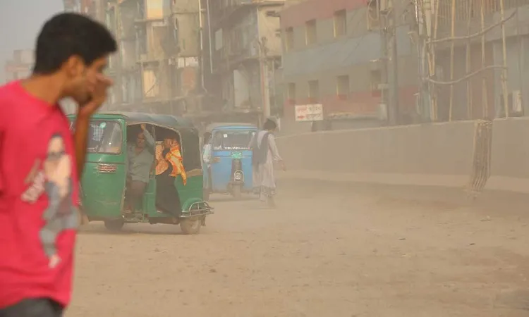 Air pollution reduces in Dhaka