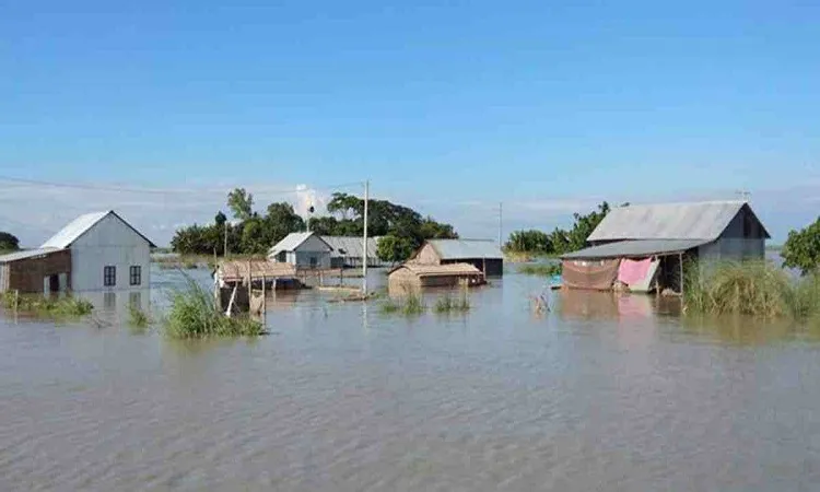 Diarrhoea outbreaks among flood victims in  Sylhet