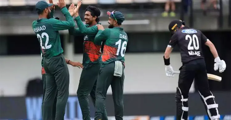 টস জিতে নিউজিল্যান্ডকে ব্যাটিংয়ে পাঠালো বাংলাদেশ