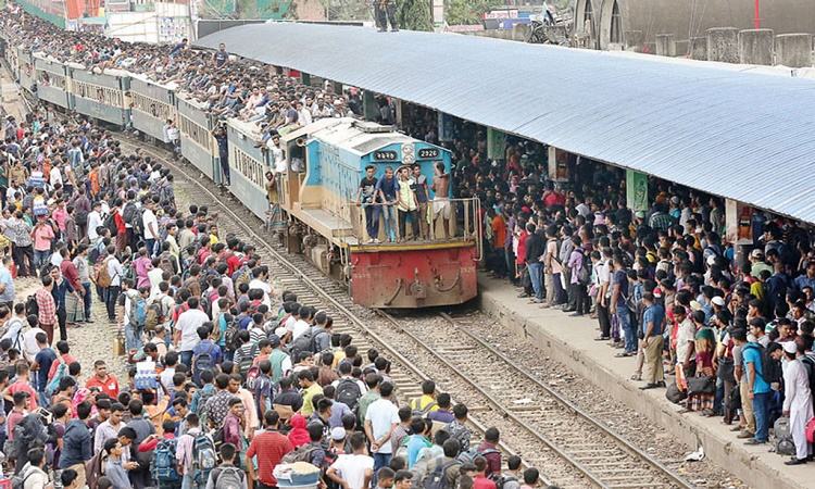 Railway starts sale of advance train ticket for Eid begins