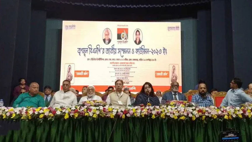 তৃণমূল বিএনপির চেয়ারপারসন হলেন শমসের মবিন, মহাসচিব তৈমূর