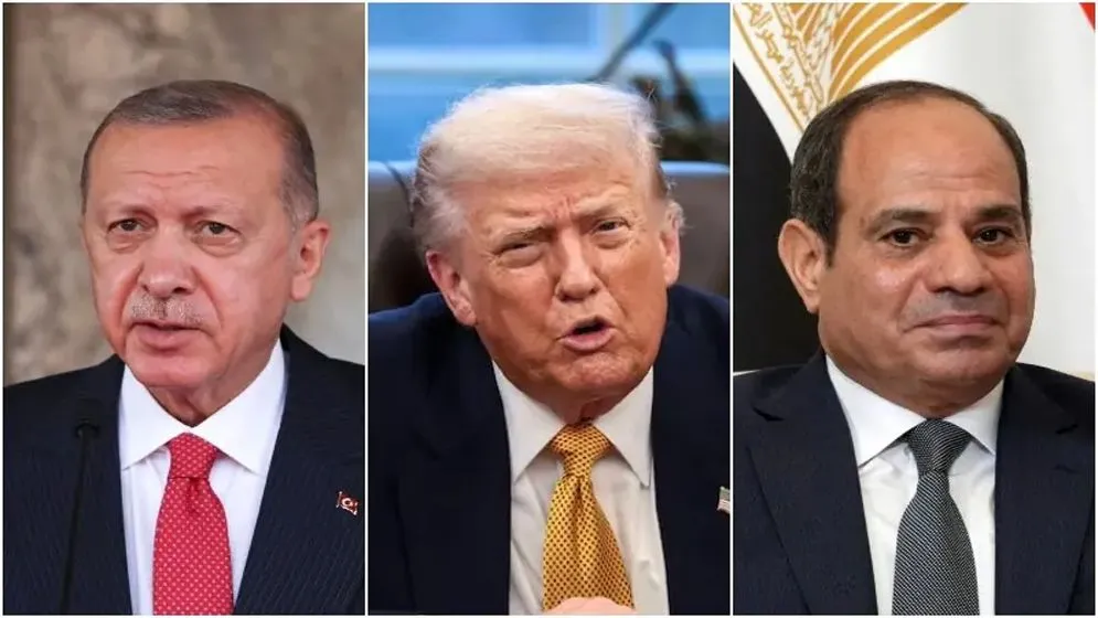 গাজায় ‘শান্তি পর্ষদে’ যোগ দিতে এরদোগান ও সিসিকে আহ্বান ট্রাম্পের
