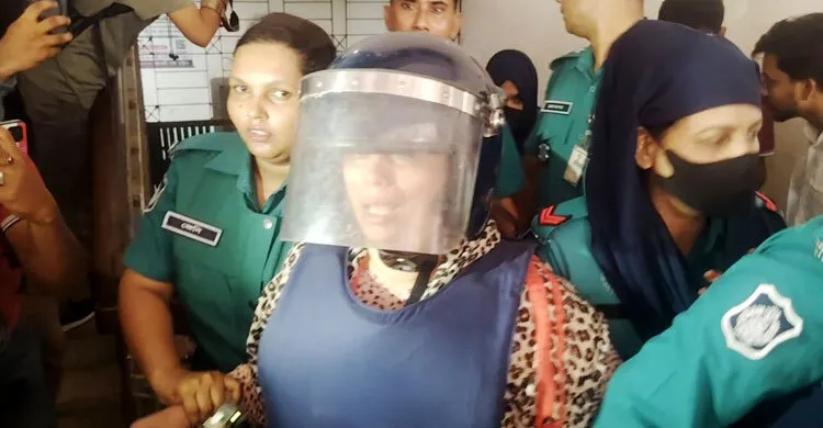 মহিলা যুবলীগের সাবেক সভাপতি তুহিন রিমান্ডে