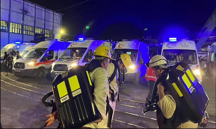 25 killed, dozens trapped in Turkey mine blast