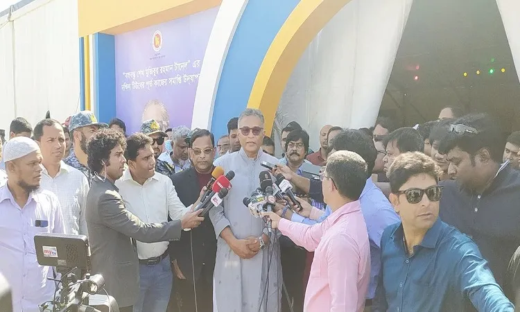 বঙ্গবন্ধু টানেলে যান চলাচল জানুয়ারিতে : মুখ্যসচিব