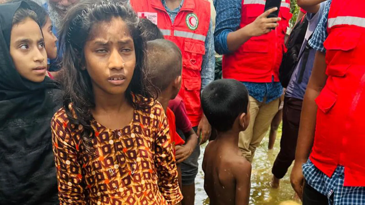 আকস্মিক বন্যায় ৭ লাখ ৭২ হাজারের বেশি শিশু ক্ষতিগ্রস্ত