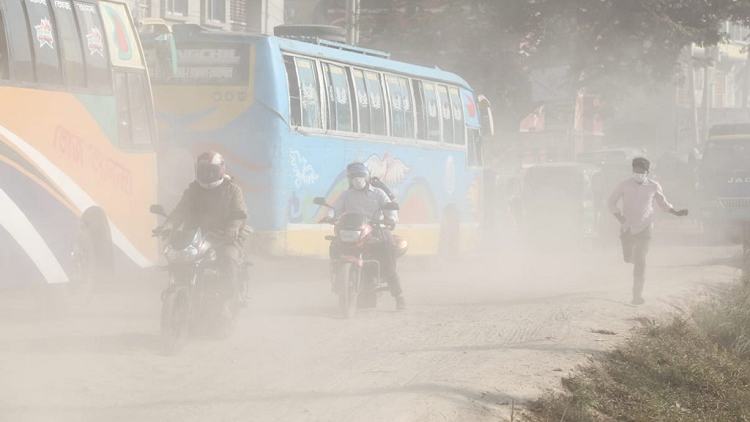 Air quality of Dhaka still ‘unhealthy’