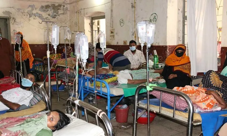 Diarrhoea outbreak in dhaka city leaves hundreds hospitalised