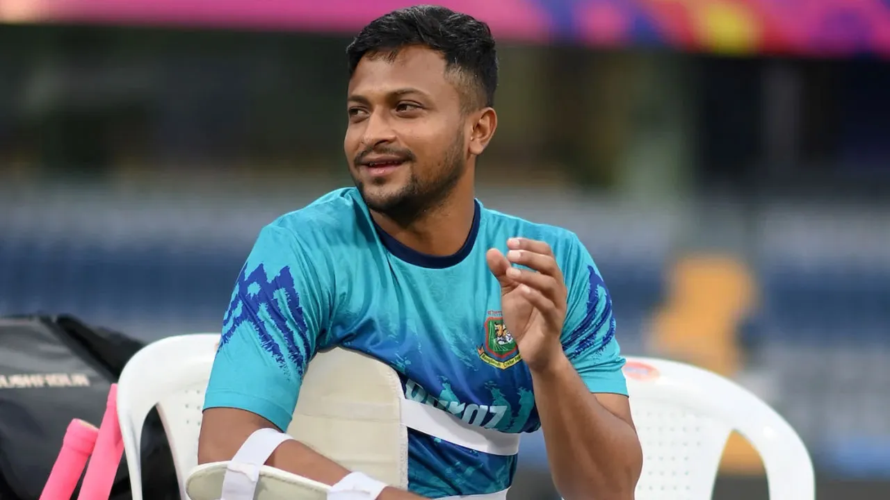 নির্বাচনের পরের দিনই মিরপুরে সাকিব