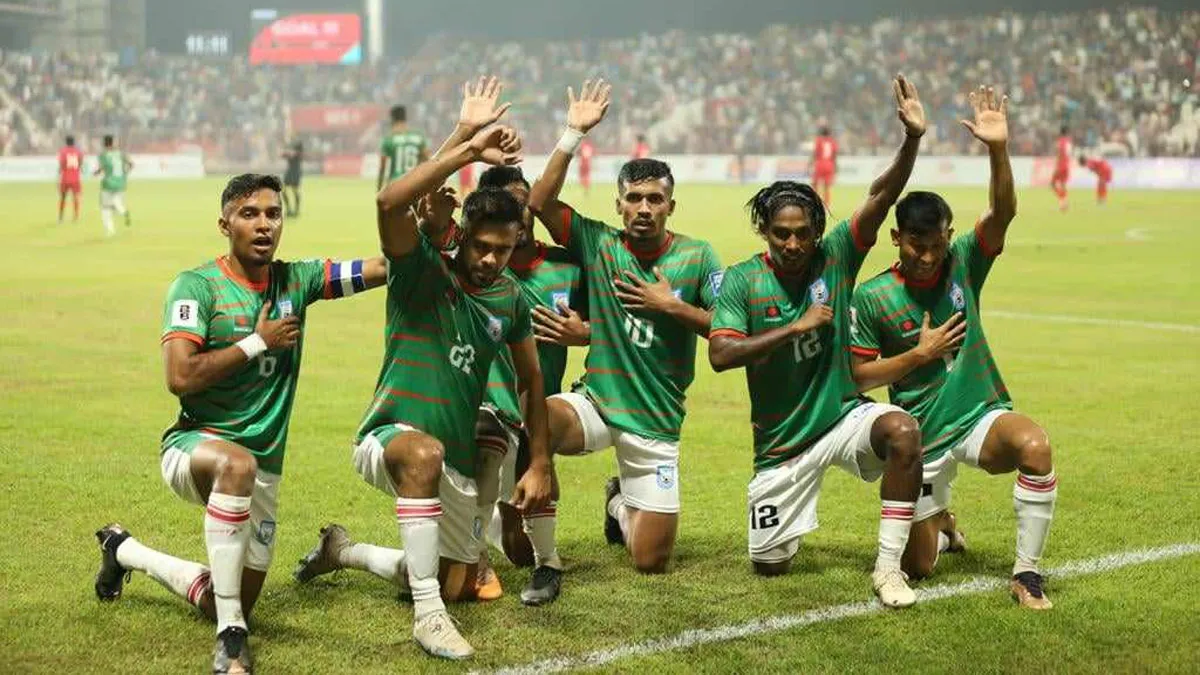 মালদ্বীপকে হারিয়ে বিশ্বকাপ বাছাইয়ের দ্বিতীয় রাউন্ডে বাংলাদেশ