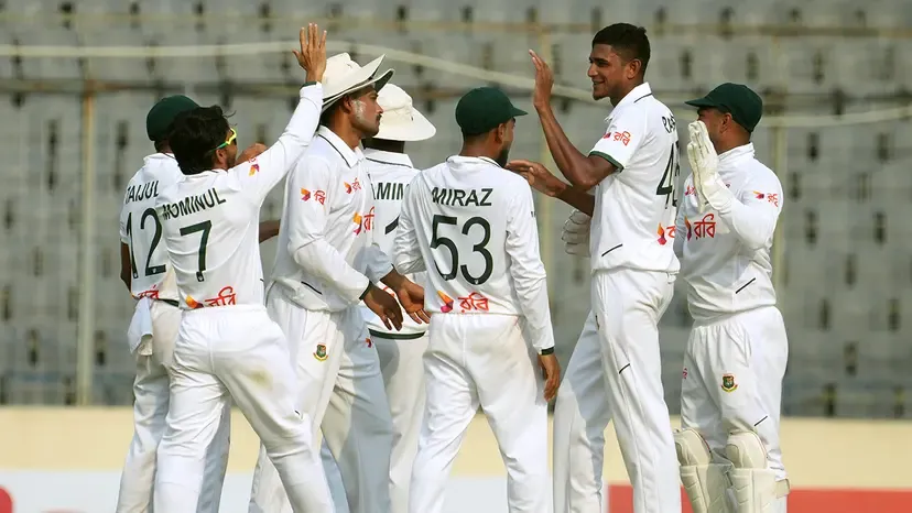 ‘হ্যাটট্রিক’ টেস্ট জয় বাংলাদেশের