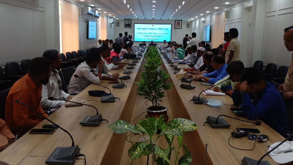 ঘূর্ণিঝড় 'মোখা' মোকাবেলায় প্রস্তত বরগুনা