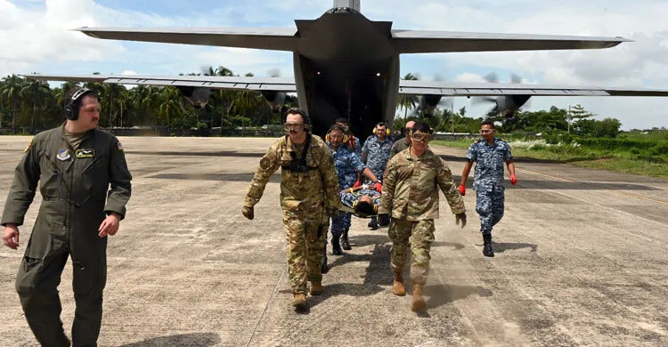 যুদ্ধকালীন পরিস্থিতি মোকাবিলায় বাংলাদেশ-যুক্তরাষ্ট্র মহড়া