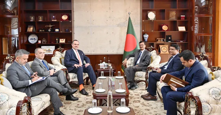 পররাষ্ট্র উপদেষ্টার সঙ্গে মার্কিন রাষ্ট্রদূতের বৈঠক