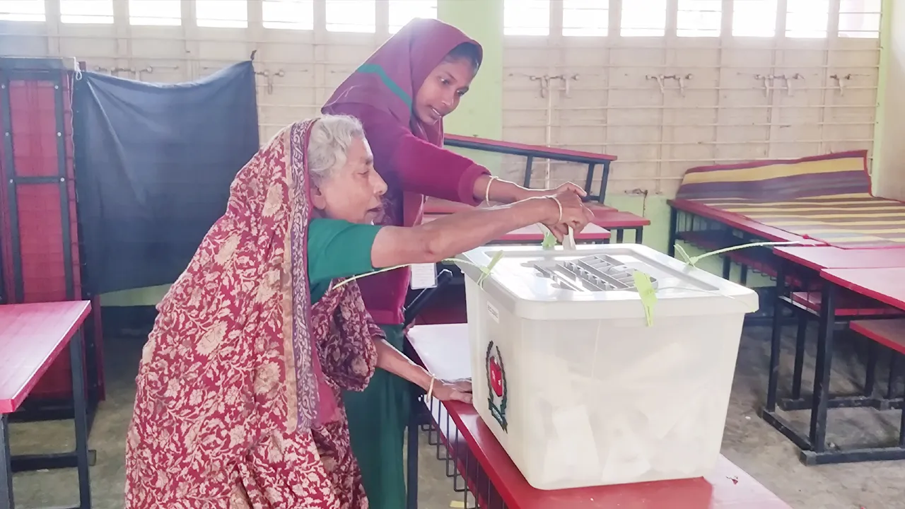 শেষ হলো ভোটগ্রহণ