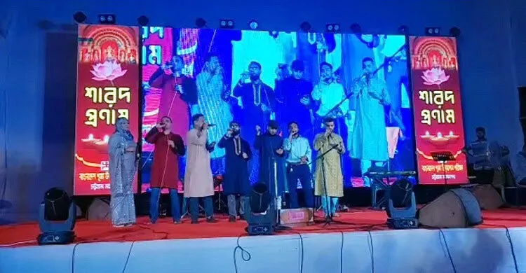 পূজা উদযাপন কমিটির আহ্বানে মণ্ডপে গান করেন শিল্পীরা: পুলিশ