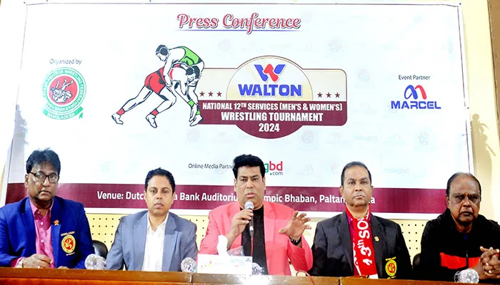 ওয়ালটন ১২তম জাতীয় সার্ভিসেস কুস্তি প্রতিযোগিতা শুরু রোববার