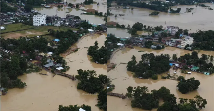 দেশের ৮ জেলায় বন্যা, আরও বিস্তৃত হওয়ার শঙ্কা