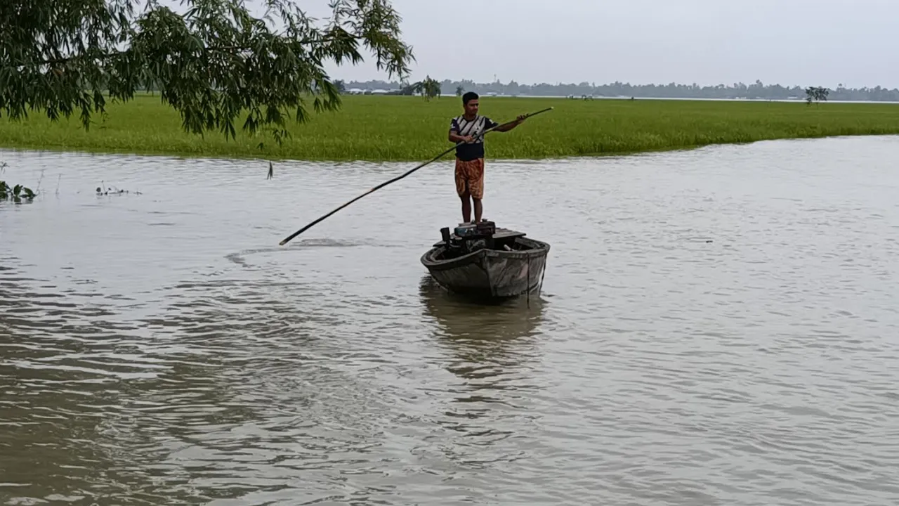 কুড়িগ্রামে তিস্তার পানি বিপৎসীমার ৩১ সেন্টারমিটার ওপরে