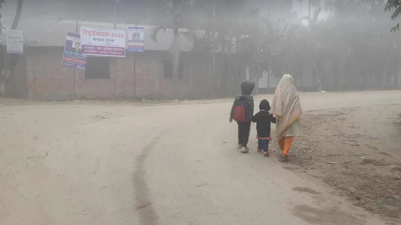 পঞ্চগড়ে তাপমাত্রা বাড়লেও কমেনি দুর্ভোগ