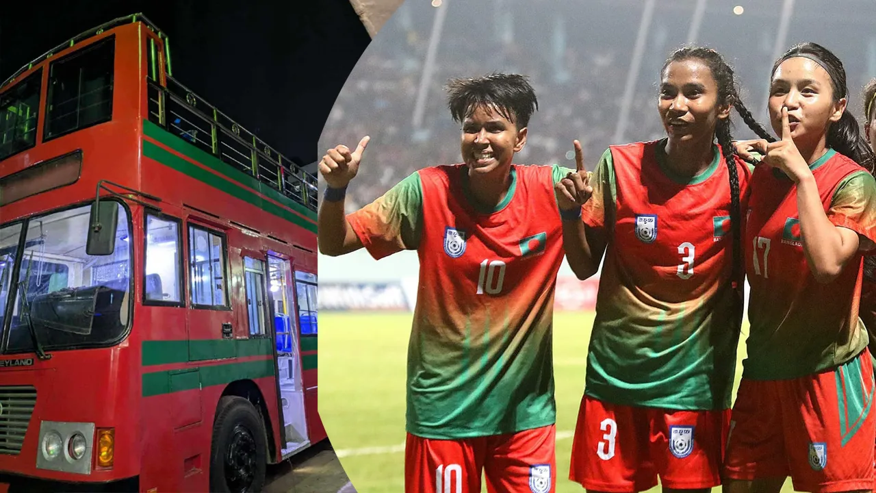 ঢাকার বুকে ছাদখোলা বাসে দাপিয়ে বেড়াবেন মেয়েরা