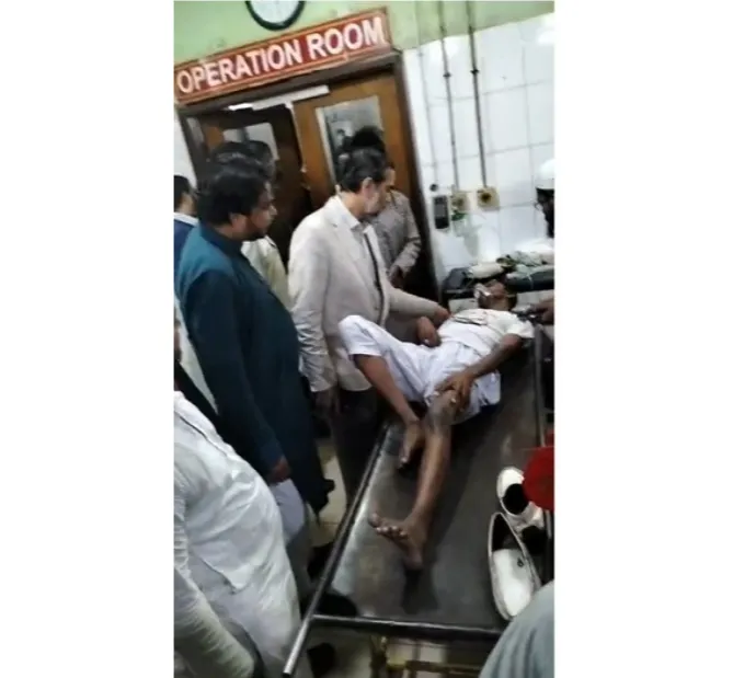 আব্দুল্লাহ জাবেরকে দেখতে গেলেন এহসানুল মাহবুব জুবায়ের