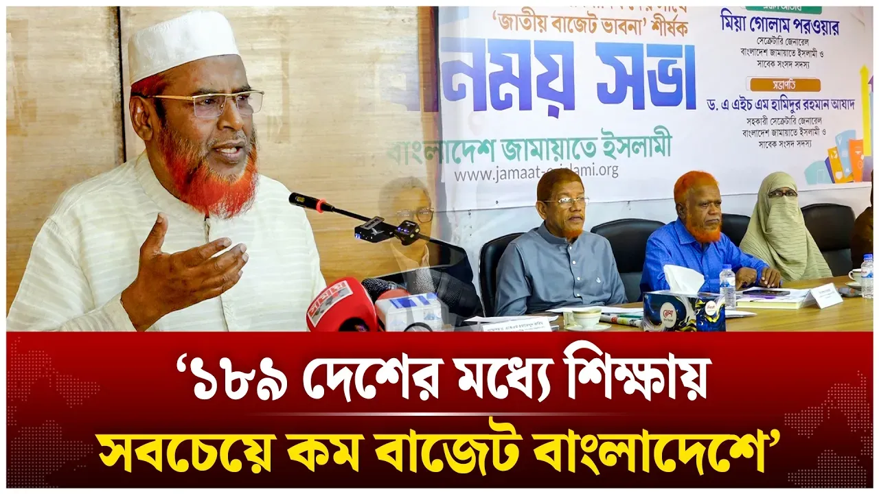 '১৮৯ দেশের মধ্যে শিক্ষায় সবচেয়ে কম বাজেট বাংলাদেশে' | Time News